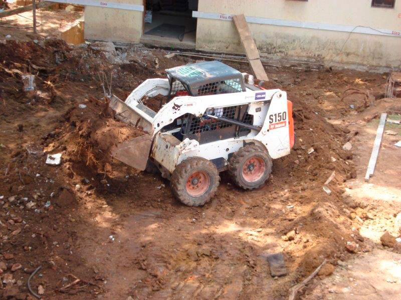 Escavação com remoção de terra